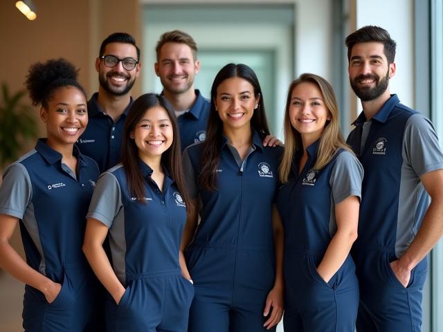 Voyage Shine professional staff team smiling